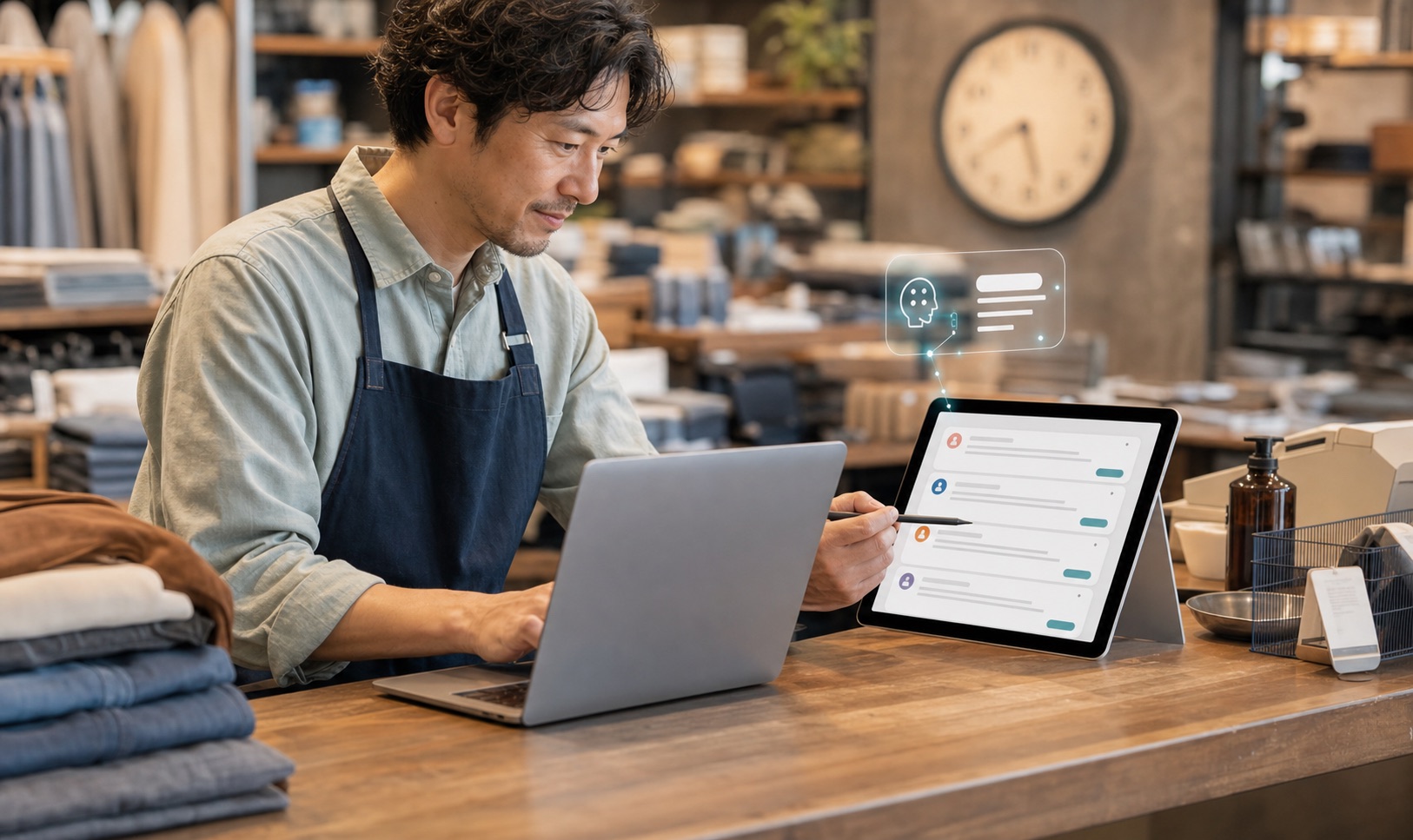 AIでGoogle口コミ返信の下書きを素早く作る店舗オーナー AIでGoogle口コミ返信の下書きを素早く作る店舗オーナー